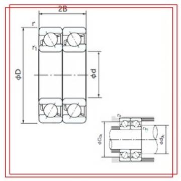 NACHI 7236DT Angular Contact Ball Bearings