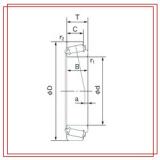 NACHI 47487/47420 Tapered Roller Bearings