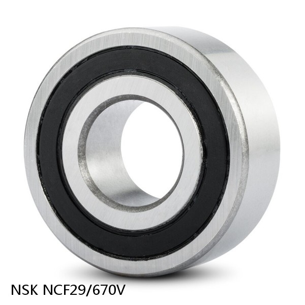 NCF29/670V NSK Full row of cylindrical roller bearings