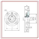 NACHI UCFC201 Bearing Units